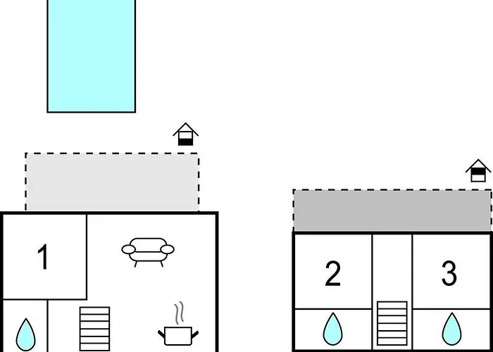 In Saint-laurent-de-la-ca 펜션